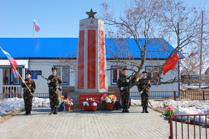 Памятник участников Великой Отечественной войны.